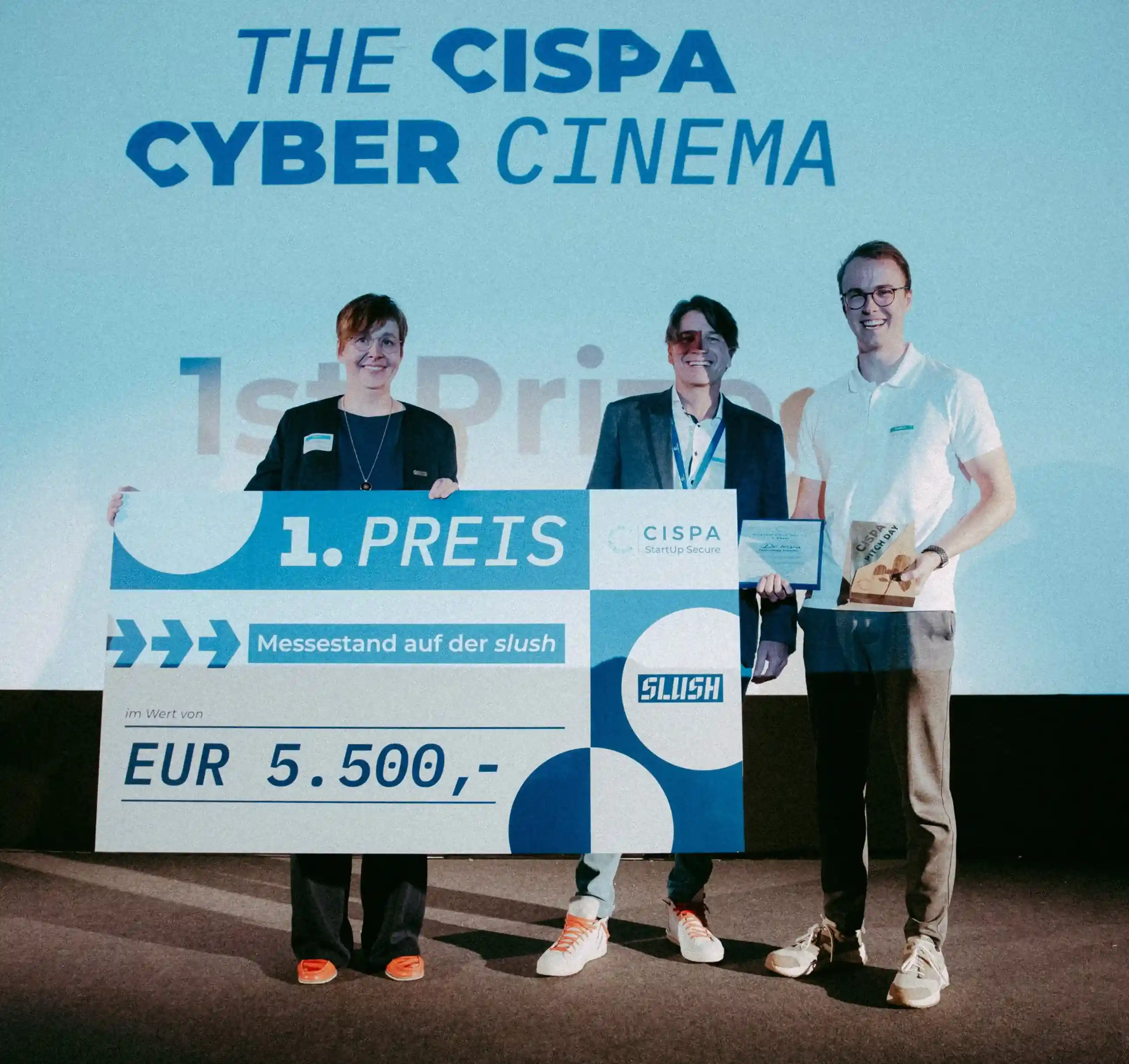 Detesia wins 1st prize at CISPA Pitch Day #2